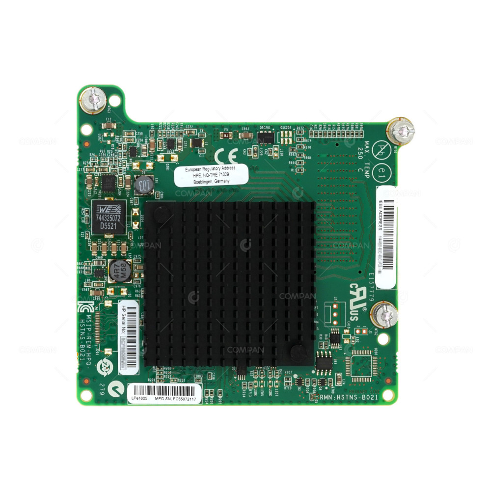 718577-001 HP LPE1605 16GB FC HOST BUS ADAPTER FOR HP PROLIANT BL460C G9 G10